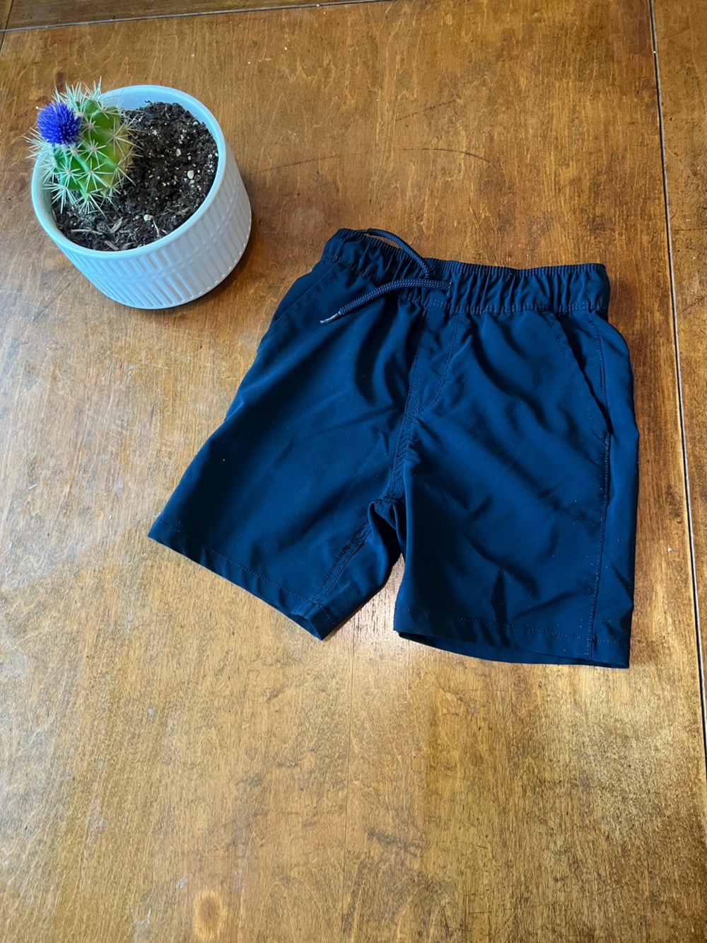 Boys 5T The Children’s Place Shorts Bundle Navy Pull On Drawstring 2 Pack